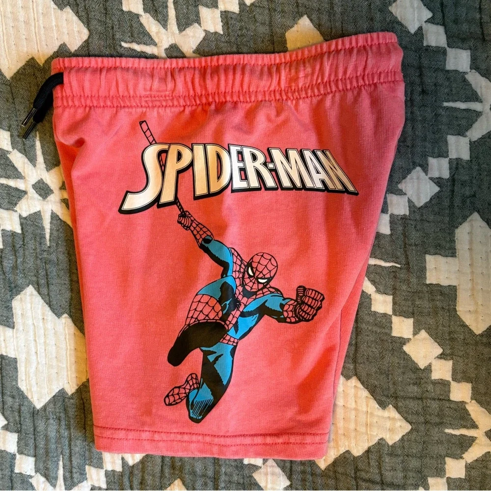 Spider-Man Ref Tee & Shorts Set + Navy & Neon Yellow Athletic Set - Picture 7 of 7